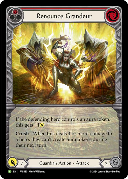 Renounce Grandeur - FAB330