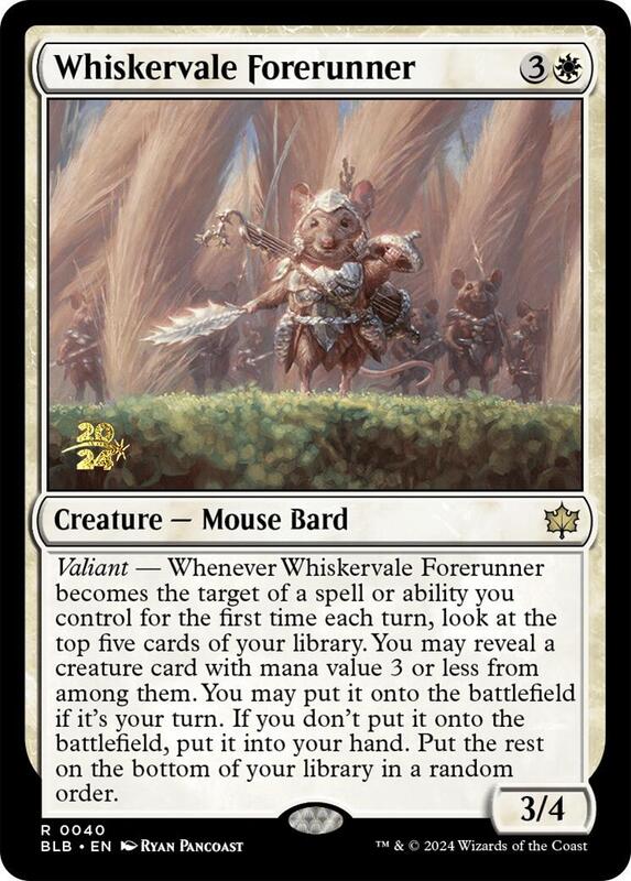 Whiskervale Forerunner