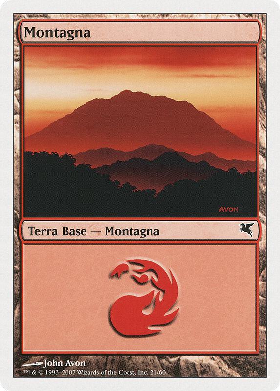 Mountain (Italian) - "Montagna" (D21)