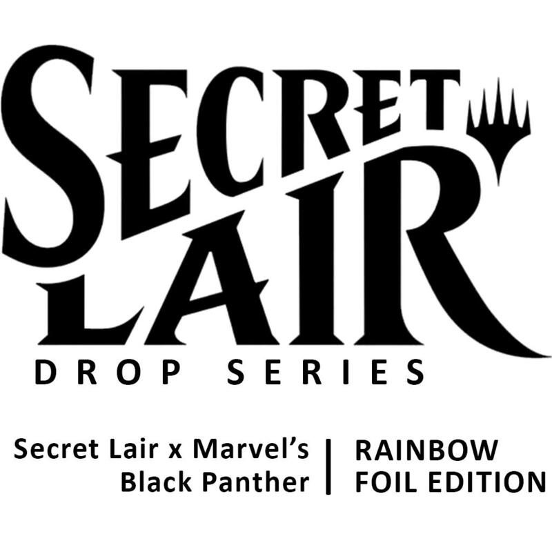 Secret Lair Drop: Secret Lair x Marvel's Black Panther - Rainbow Foil Edition