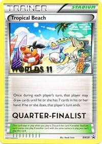 Tropical Beach card