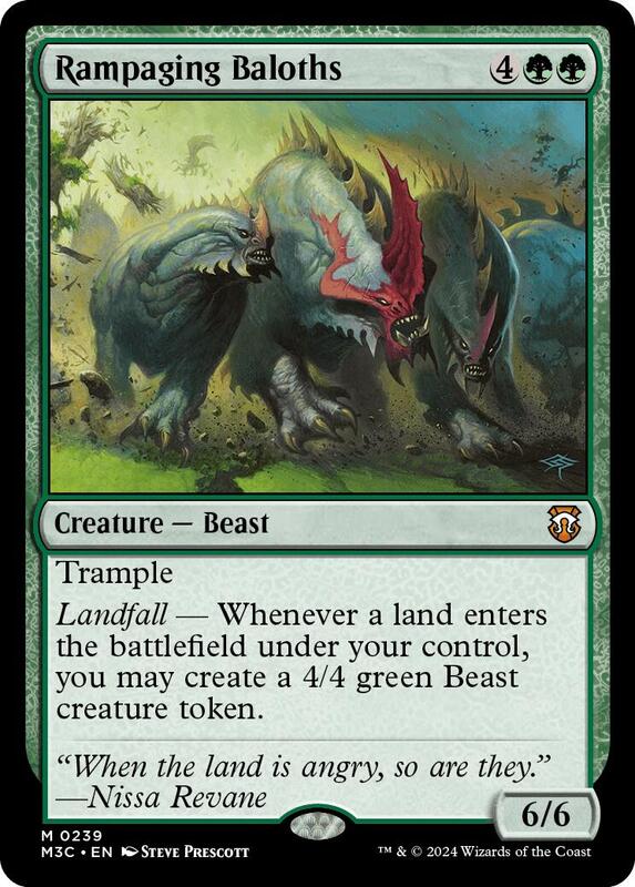 Rampaging Baloths (Ripple Foil)