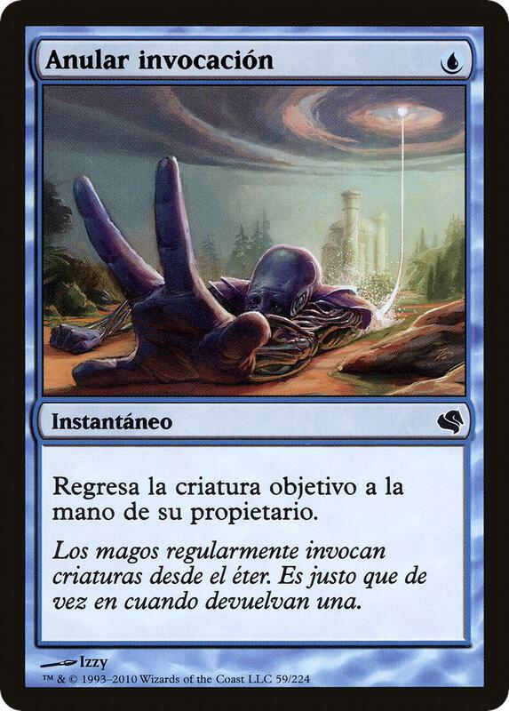 Unsummon (Spanish) - "Anular invocacion"