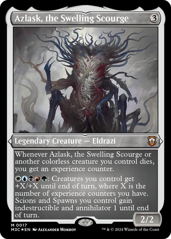 Azlask, the Swelling Scourge (Foil Etched)