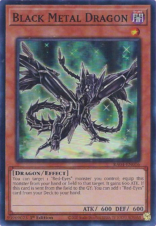 Black Metal Dragon