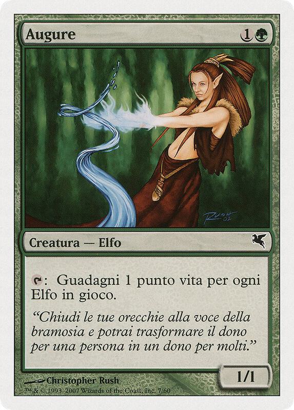 Wellwisher (Italian) - "Augure"