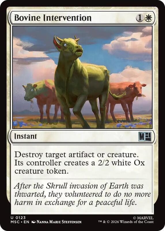 Bovine Intervention (Surge Foil)