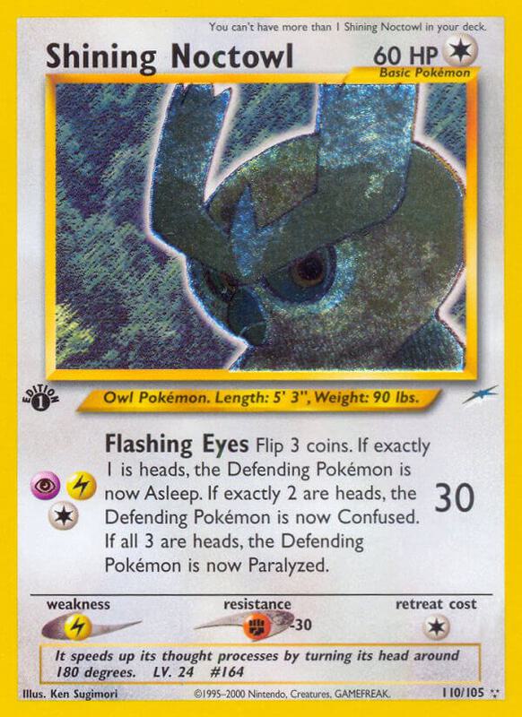 Shining Noctowl card