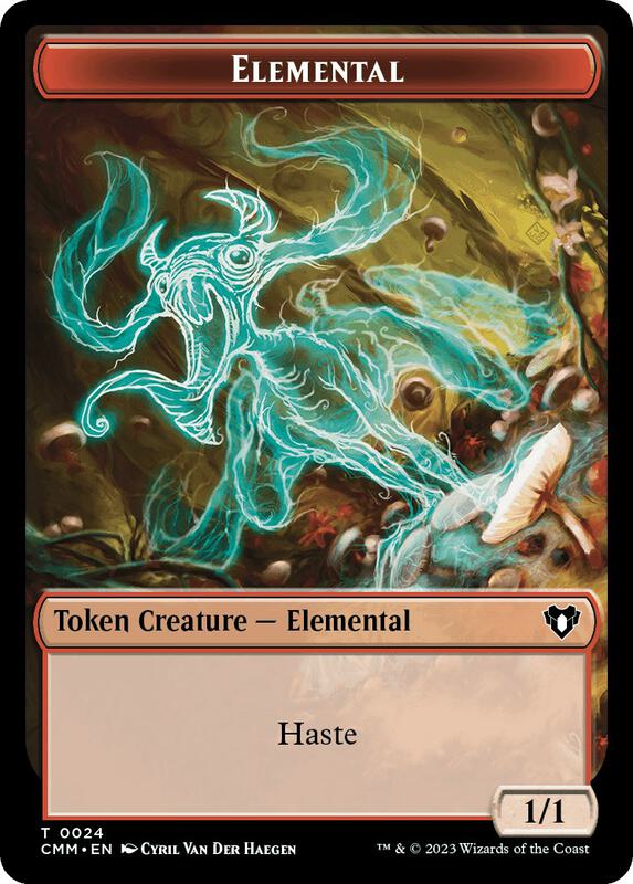 Elemental (0024) // Graveborn Double-Sided Token