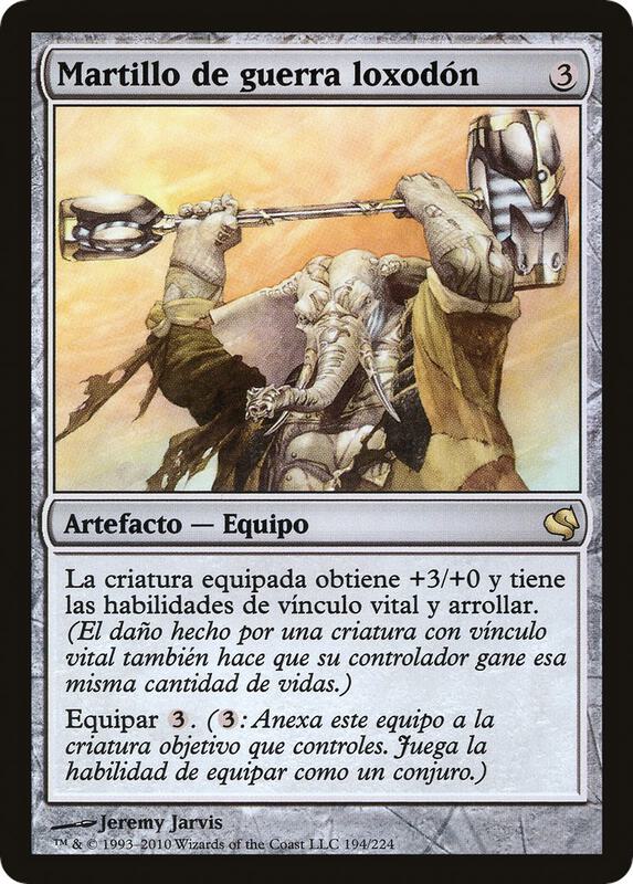 Loxodon Warhammer (Spanish) - "Martillo de guerra loxodon"
