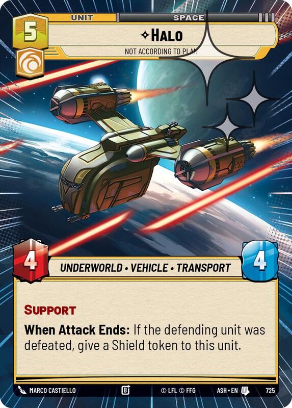 Halo - Not According to Plan (Hyperspace Foil)
