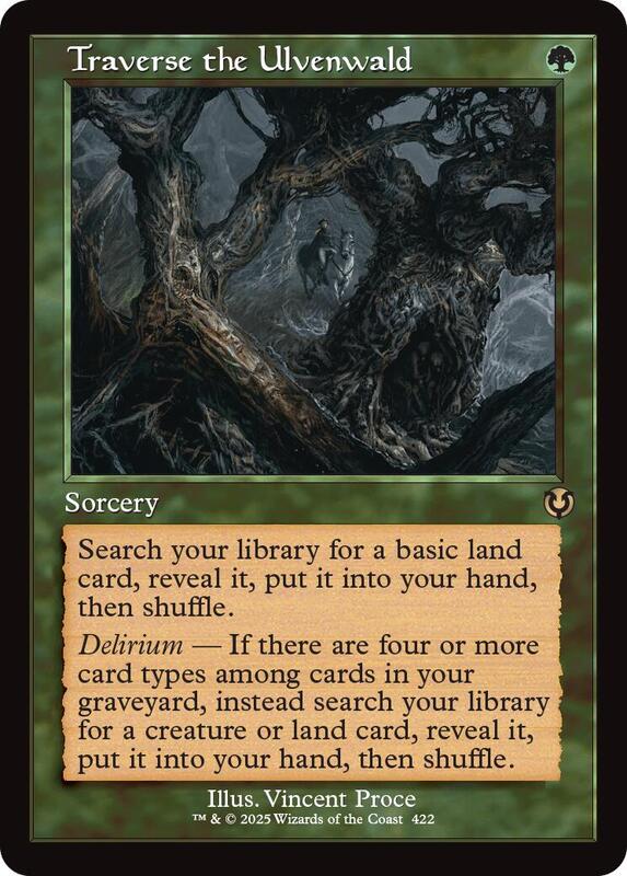 Traverse the Ulvenwald (Retro Frame)