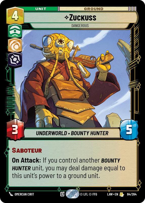Zuckuss - Dangerous