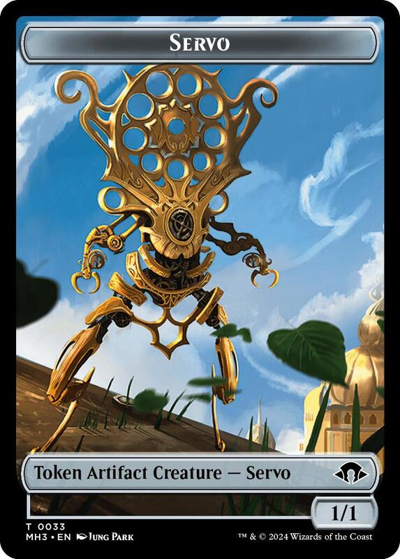 Servo // Snake Double-Sided Token