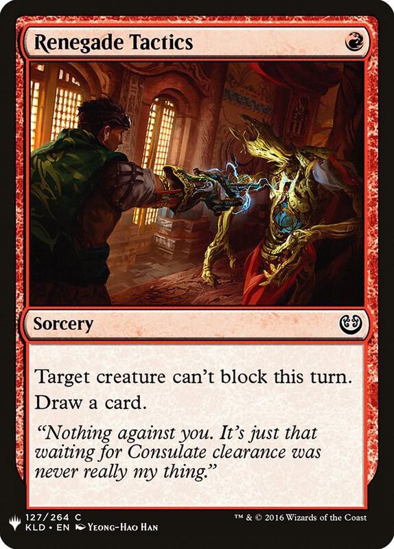 Renegade Tactics (KLD)