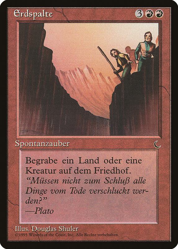 Fissure (German) - "Erdspalte"