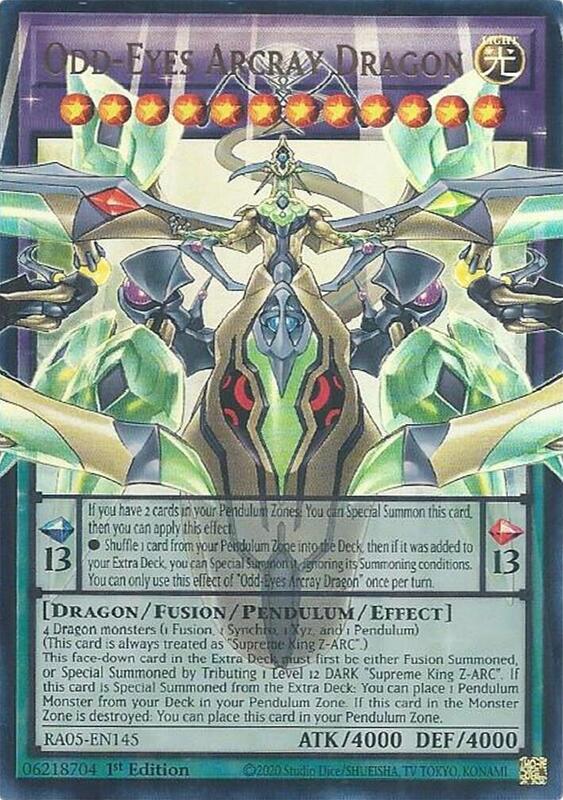 Odd-Eyes Arcray Dragon (Extended Art)