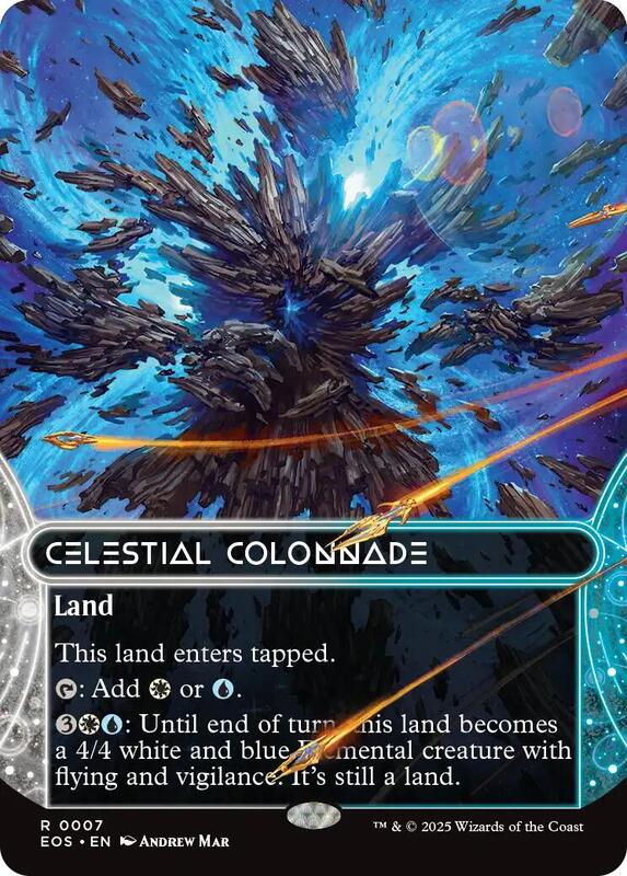 Celestial Colonnade (0007) (Borderless)