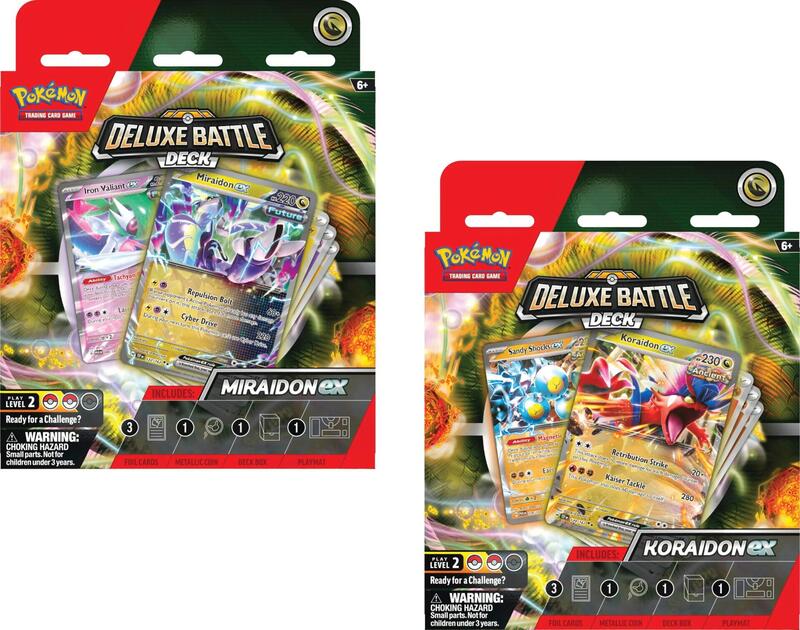 Deluxe Battle Deck: Miraidon ex/Koraidon ex [Set of 2]