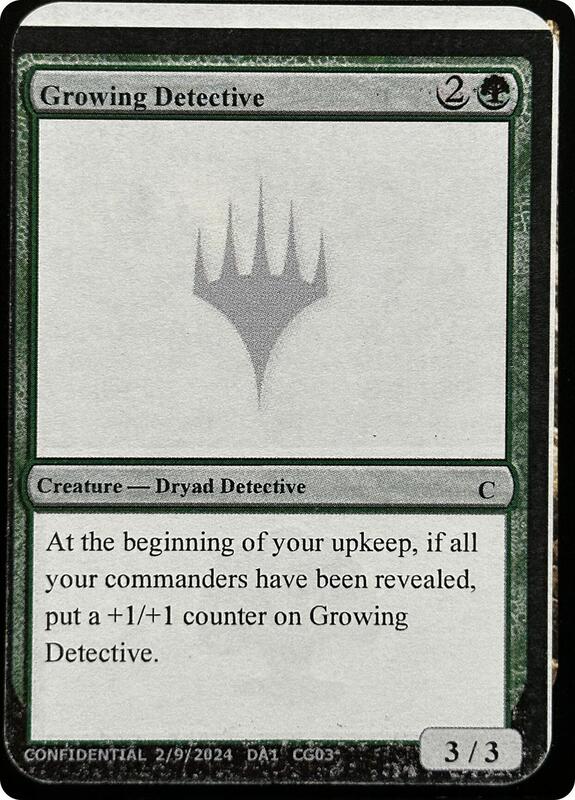 Growing Detective