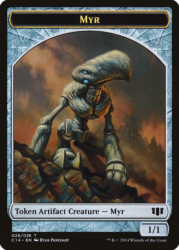 Myr // Pentavite Double-Sided Token