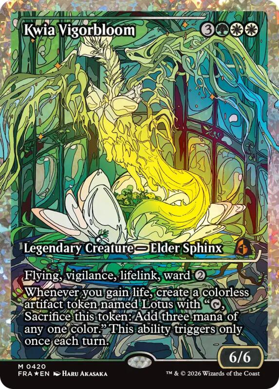 Kwia Vigorbloom (Showcase) (Fracture Foil) (0420)