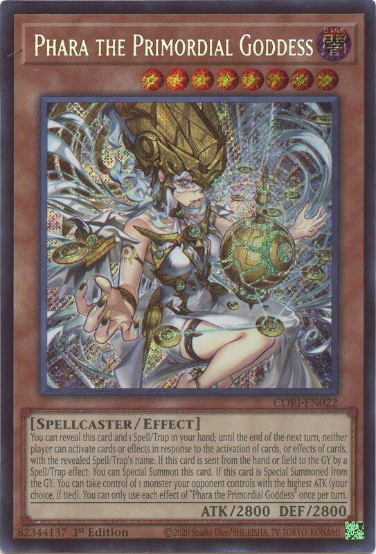 Phara the Primordial Goddess (Secret Rare)