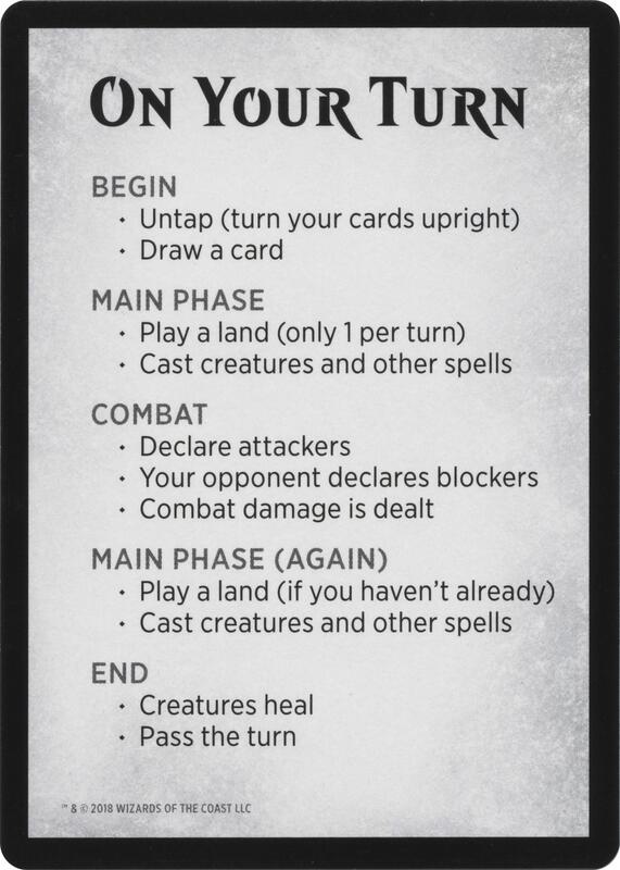 Rules Card (WAR Bundle)