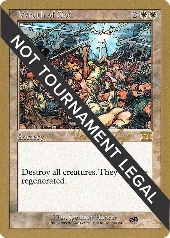 Wrath of God - 2000 Tom van de Logt (6ED) (SB)