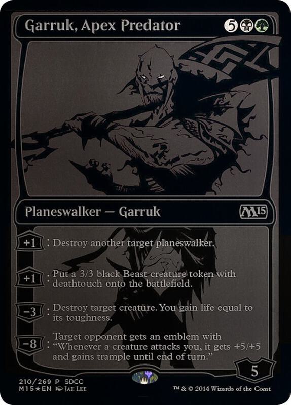 Garruk, Apex Predator (SDCC 2014 Exclusive)