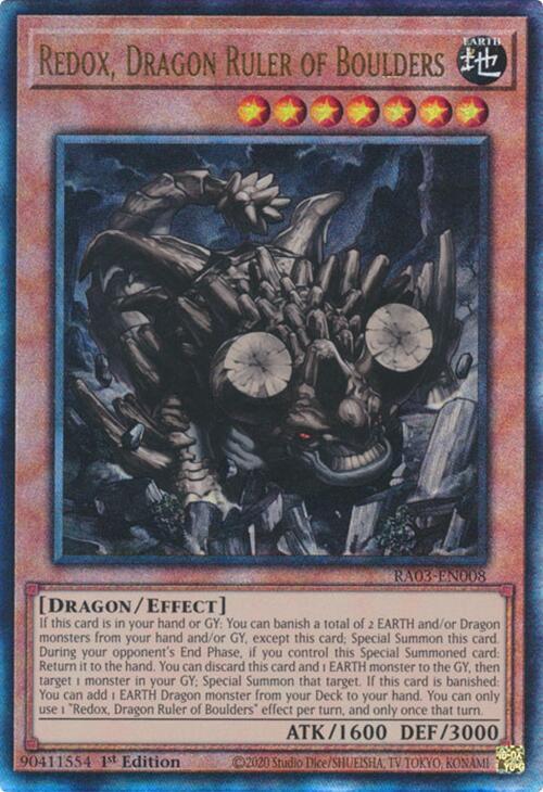 Redox, Dragon Ruler of Boulders (PUR)