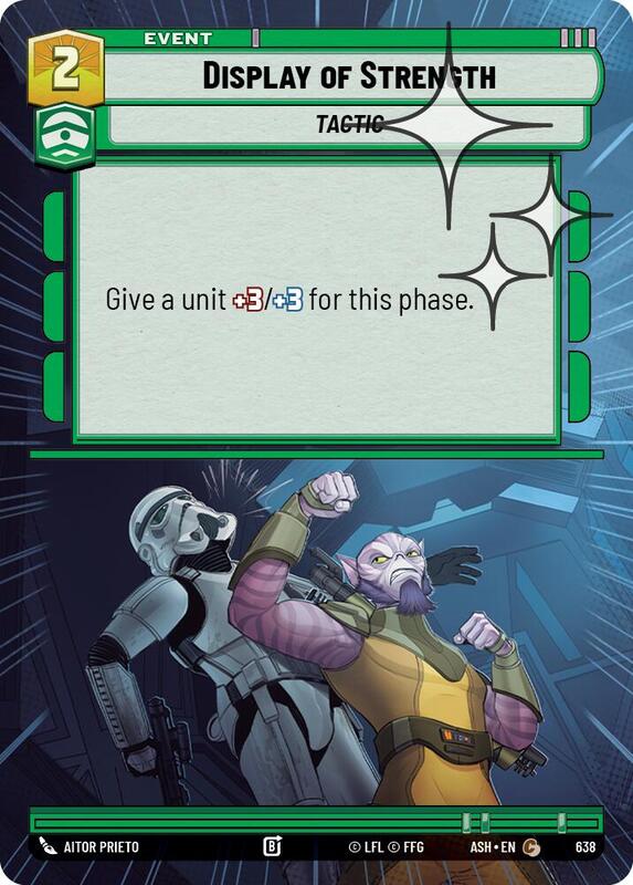 Display of Strength (Hyperspace Foil)
