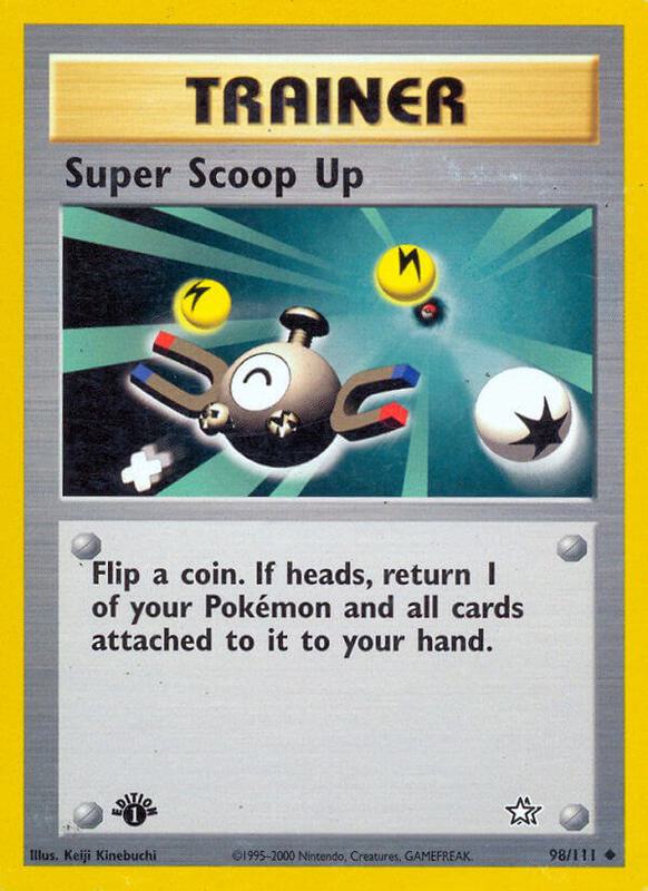 Super Scoop Up card